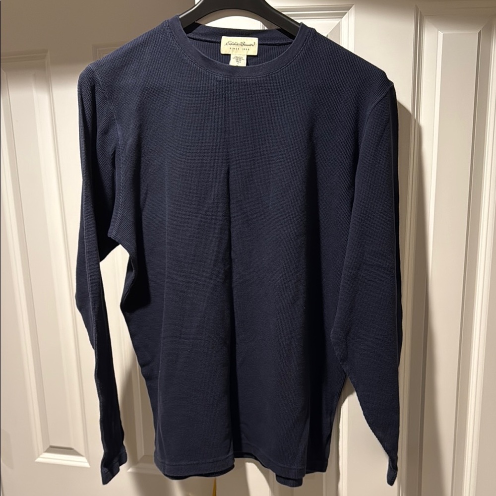 Eddie Bauer Men's Navy Shirt